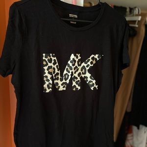 Women’s large Michael kors cheetah print t shirt